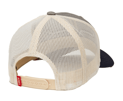 Kimes Ranch Anson Trucker Grey Heather/Navy Snap Back Ball Cap