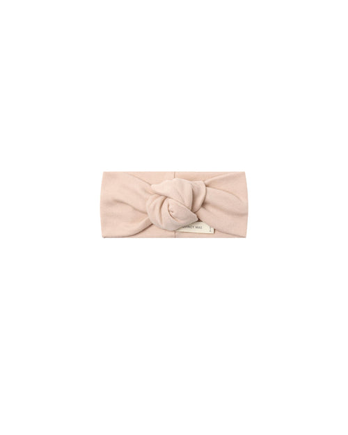 Knotted Headband || Dusty Rose (0-12Mo)