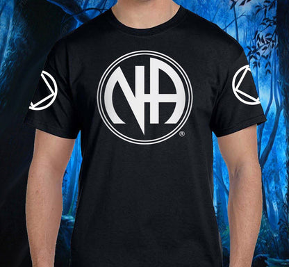 Large NA Symbol w/ Sleeve Img Tee - nawears