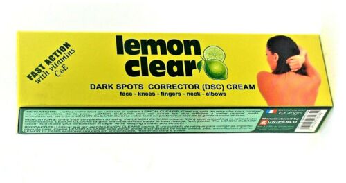 Lemon Clear lightening SET (lotion - Oil - Tube Cream - Soap) Lemon Clear