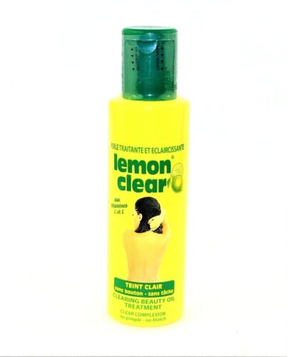 Lemon Clear lightening SET (lotion - Oil - Tube Cream - Soap) Lemon Clear