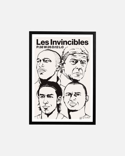 ART OF AFC Les Invincibles Framed Print | Football Wall Art