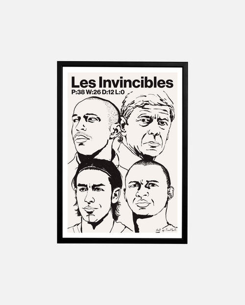ART OF AFC Les Invincibles Framed Print | Football Wall Art