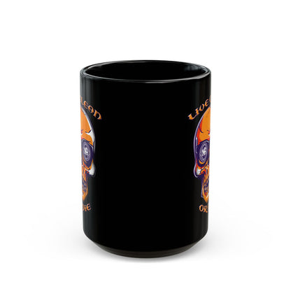 Live Clean Or Die Skull 11/15oz NA Ceramic Mug