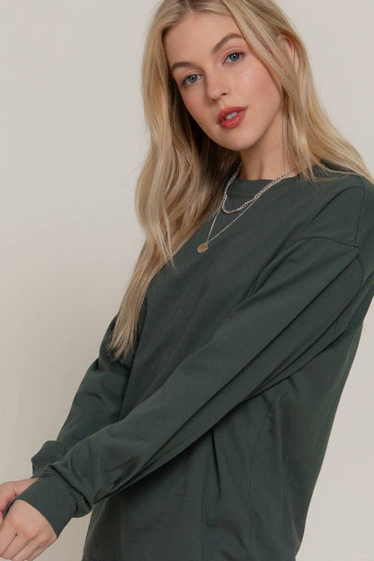 Long Sleeve Cotton Tee