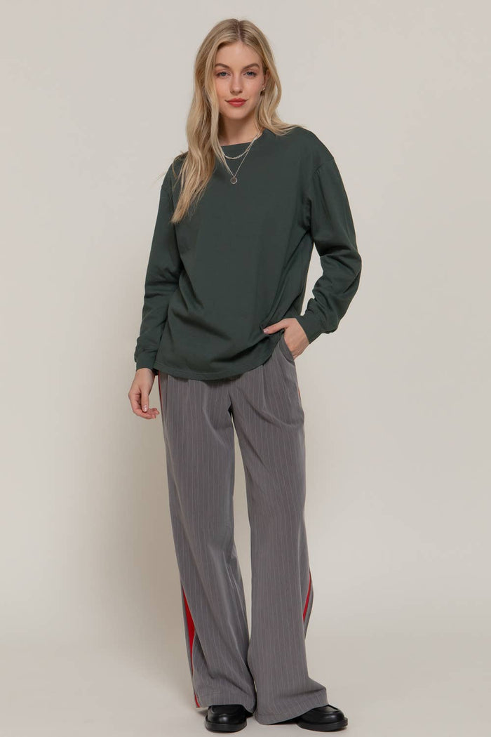 Long Sleeve Cotton Tee