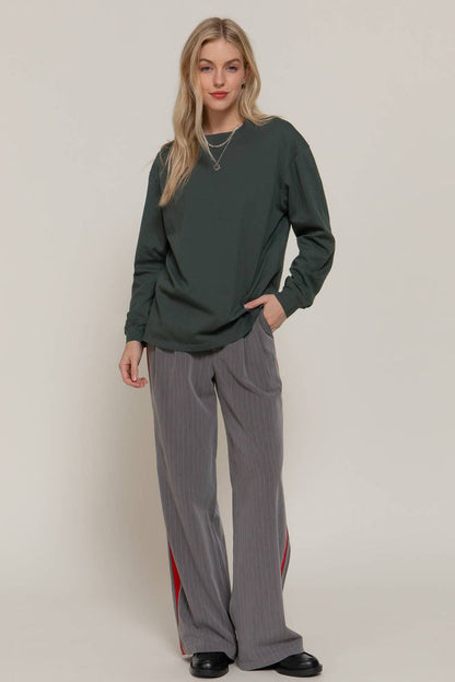 Long Sleeve Cotton Tee