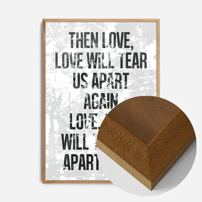21x30cm | 8¼ x 11¾in / Oak Wood Frame