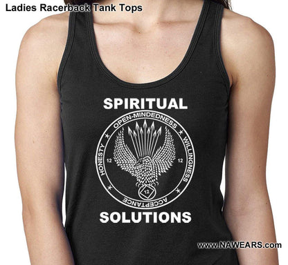 ltt- Spiritual Solutions - Ladies Tank Tops - nawears