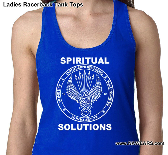 ltt- Spiritual Solutions - Ladies Tank Tops - nawears