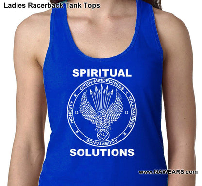 ltt- Spiritual Solutions - Ladies Tank Tops - nawears