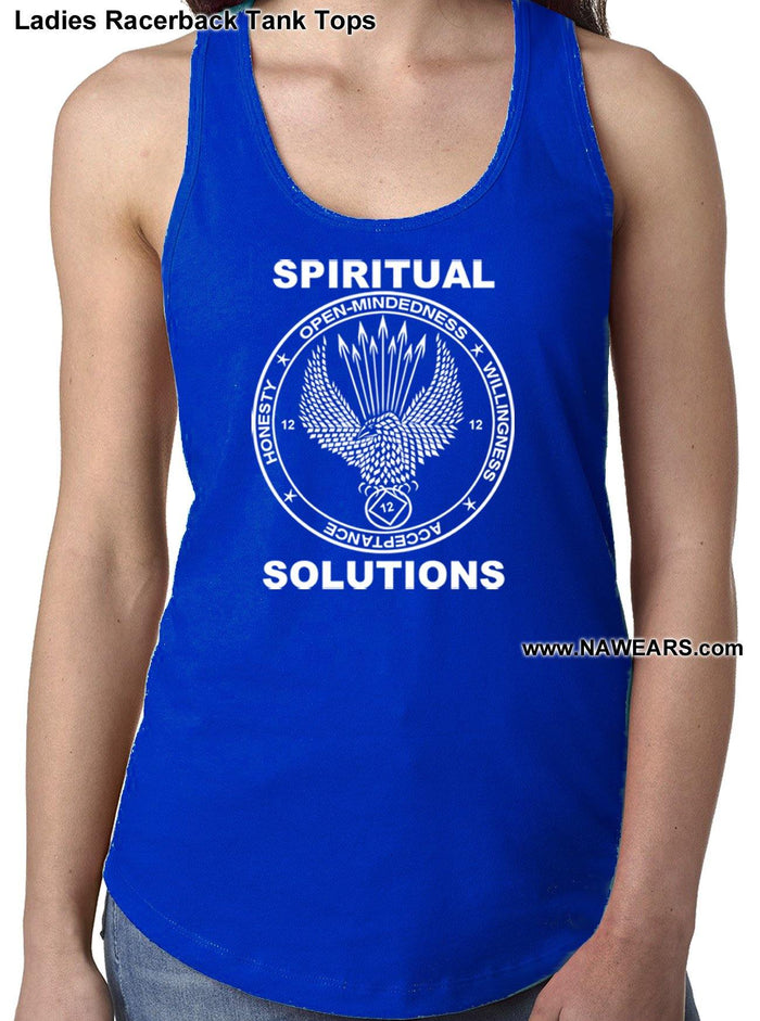 ltt- Spiritual Solutions - Ladies Tank Tops - nawears