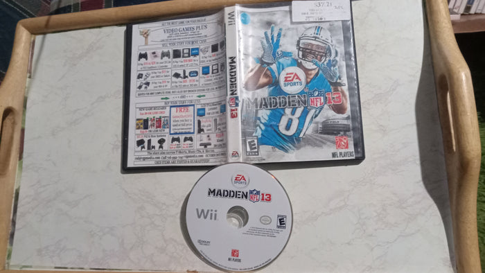 Madden NFL 13 Tested Nintendo Wii Video Game