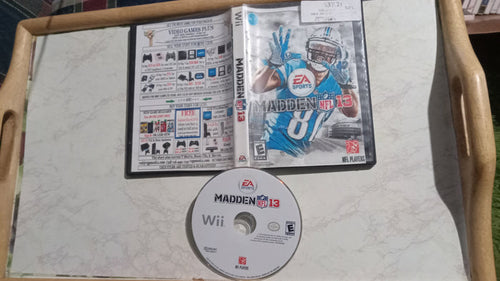 Madden NFL 13 Tested Nintendo Wii Video Game