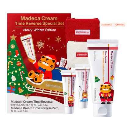 Centellian24 Madeca Cream Time Reverse Set (Merry Winter Edition) Nudie Glow Australia