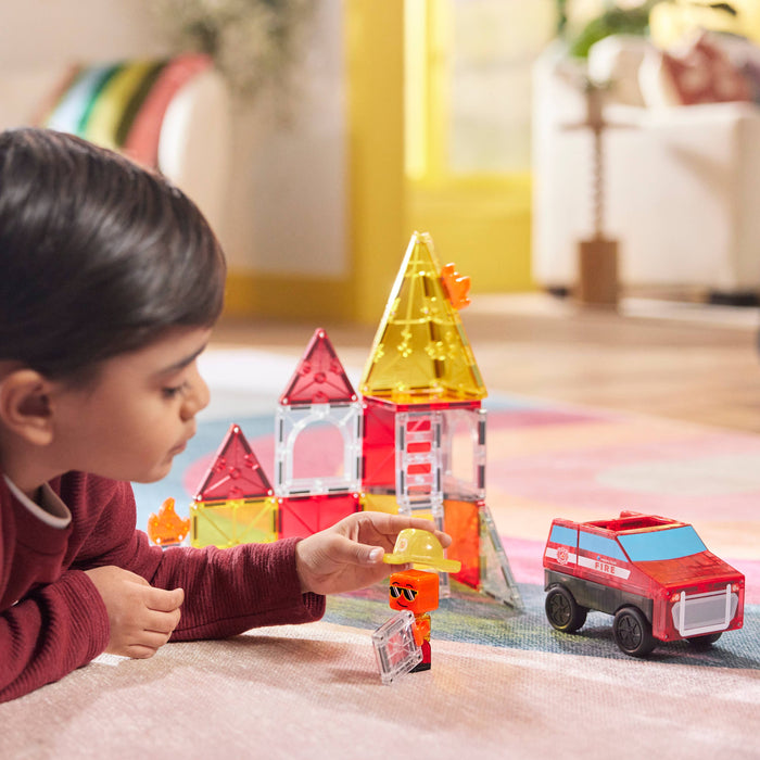 Magna-Tiles Fire Rescue 27-Piece Set - Wee Bee Baby Boutique