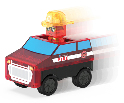 Magna-Tiles Fire Rescue 27-Piece Set - Wee Bee Baby Boutique