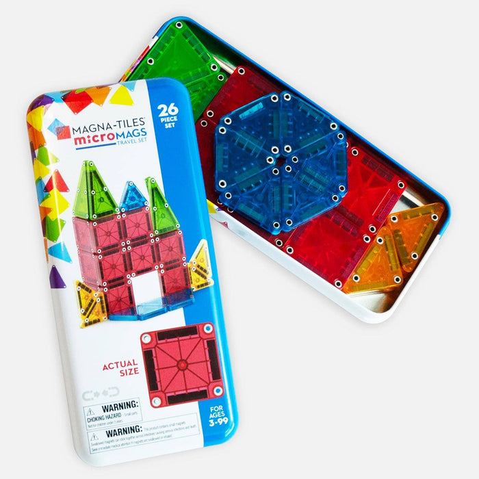 Magna-Tiles MicroMAGS 26-Piece Travel Set - Wee Bee Baby Boutique