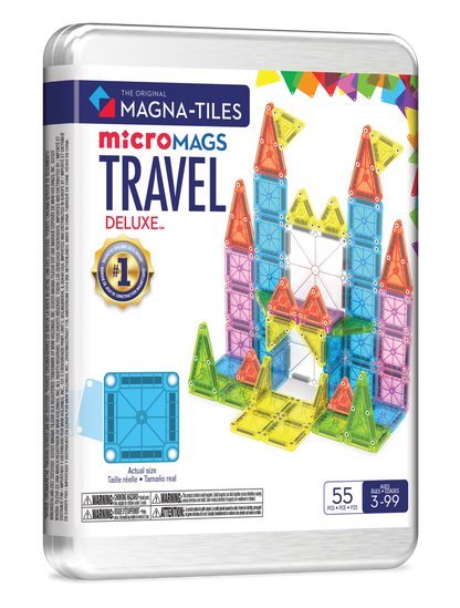 Magna-Tiles Travel Set Deluxe 55-Piece Set