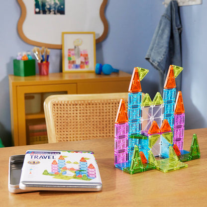 Magna-Tiles Travel Set Deluxe 55-Piece Set