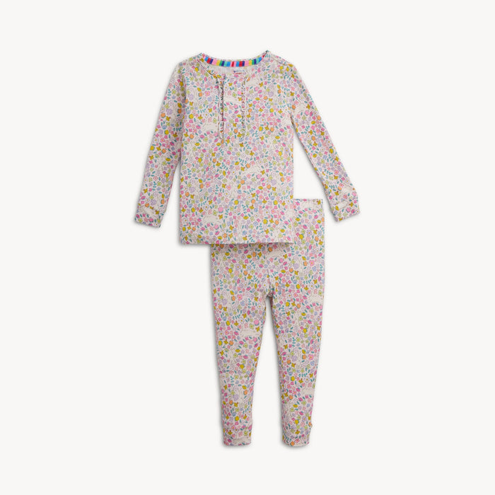 Magnetic Me Bunny Blossom Magnetic PJ Set - Wee Bee Baby Boutique