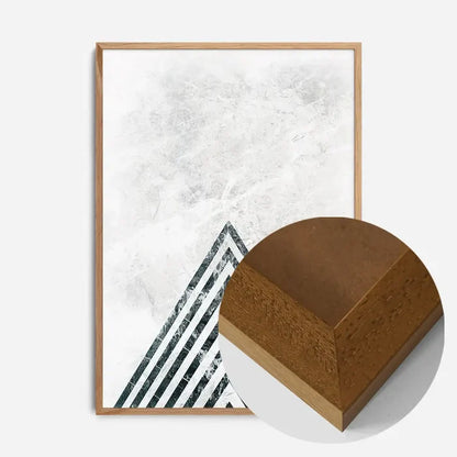 21x30cm | 8¼ x 11¾in / Oak Wood Frame