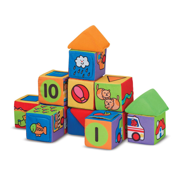 Match & Build Soft Blocks - Wee Bee Baby Boutique