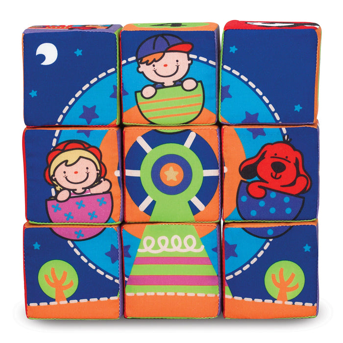 Match & Build Soft Blocks - Wee Bee Baby Boutique