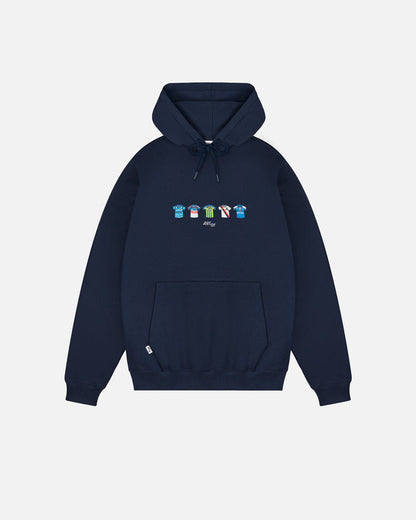 ART OF x MCFC Embroidered Classics Navy Hoodie | City Football Sweat