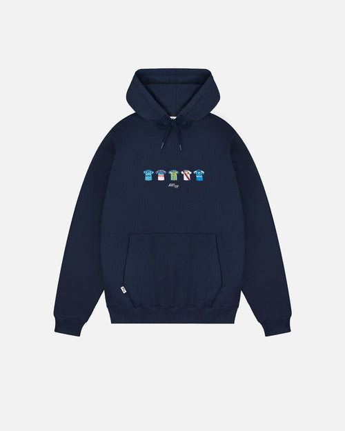 ART OF x MCFC Embroidered Classics Navy Hoodie | City Football Sweat