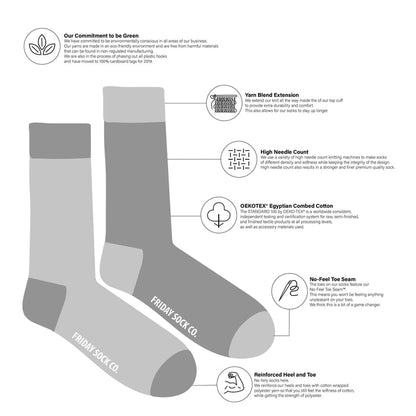Men’s Socks | Best Dad | Fun Socks | Fathers Day | Ethical: Men's 7 - 12 - Pine & Moss