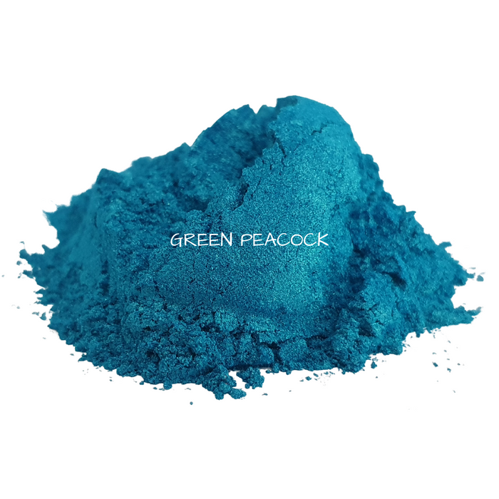 Mica Color Green peacock 10 mls