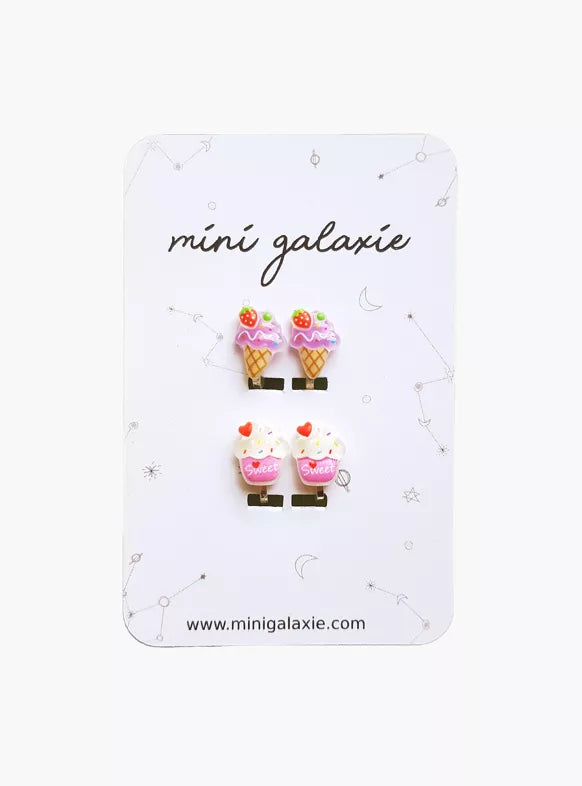 Mini Galaxie Clip-on Earrings