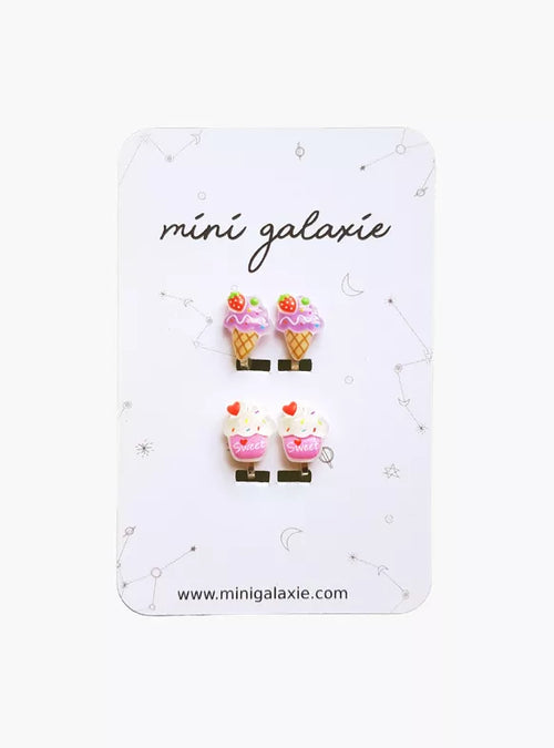 Mini Galaxie Clip-on Earrings