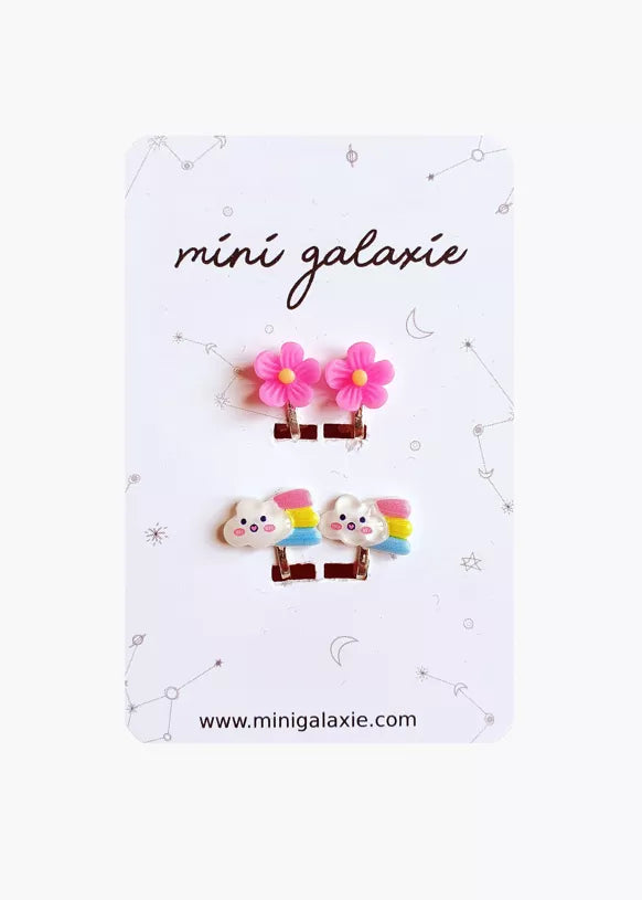 Mini Galaxie Clip-on Earrings