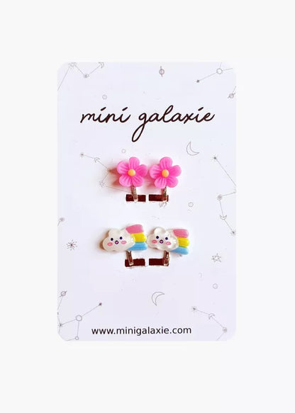 Mini Galaxie Clip-on Earrings
