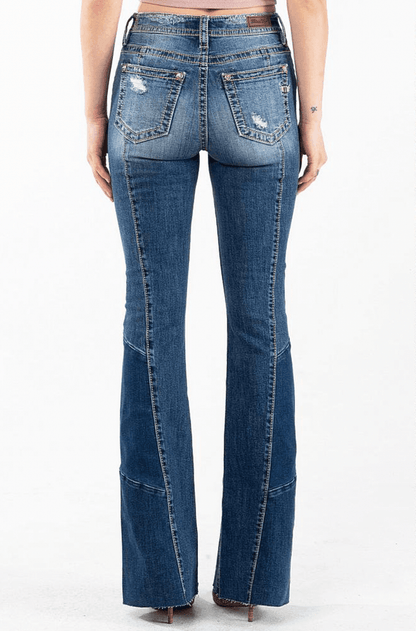 Miss Me High Rise Flare H3636F57