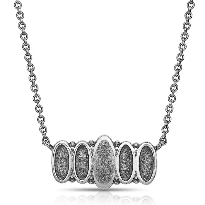 Montana Silversmiths Turquoise Quint Bar Necklace NC4772