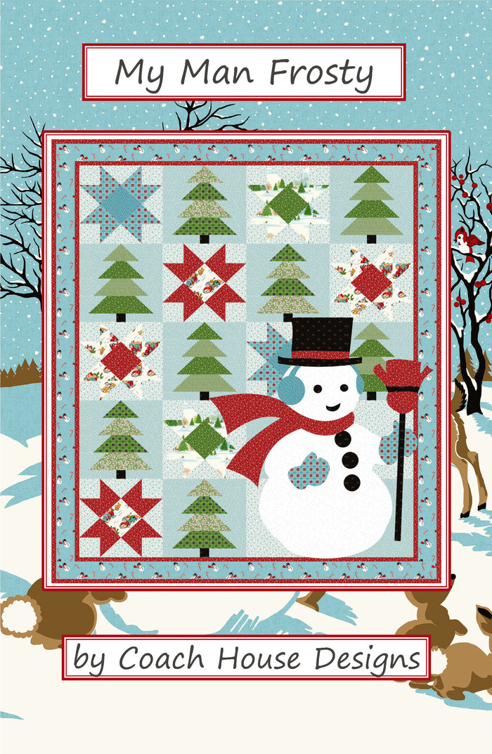 My Man Frosty Quilt Pattern