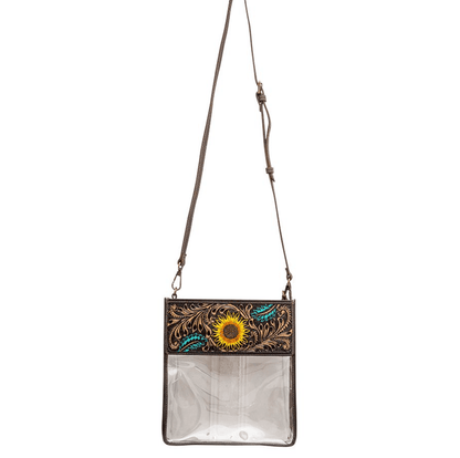 Myra Bag Hawaii Clear Crossbody Purse S-7064