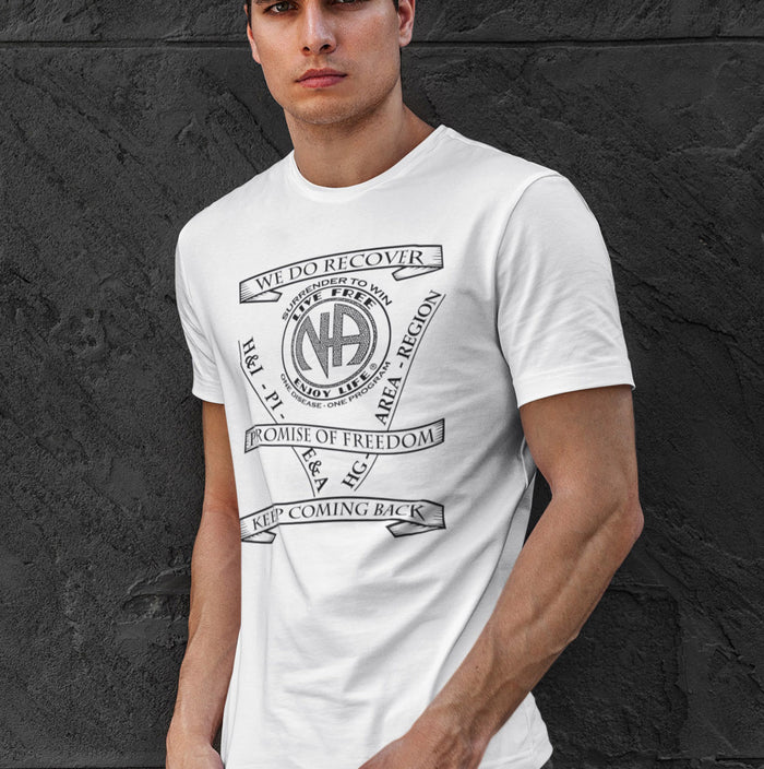 NA Service & Slogans SS  dtg Tee