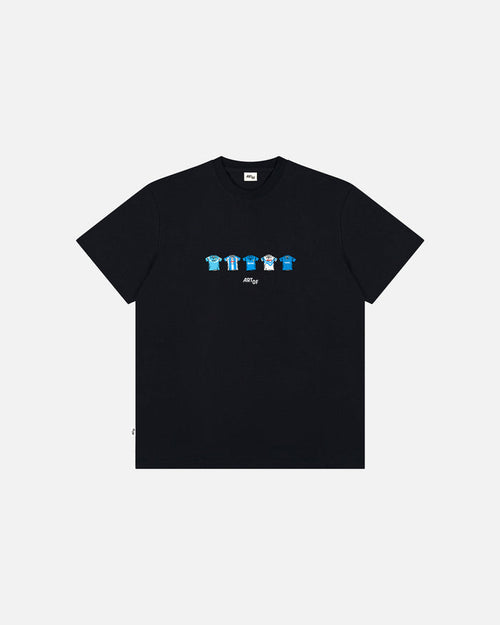ART OF Napoli Classics Tee | Black Graphic Italian Football T-shirt