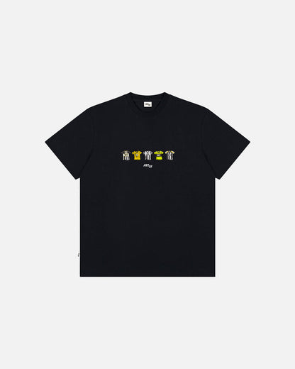 ART OF Notts County Classics Tee | NCFC Black Graphic Football T-shirt