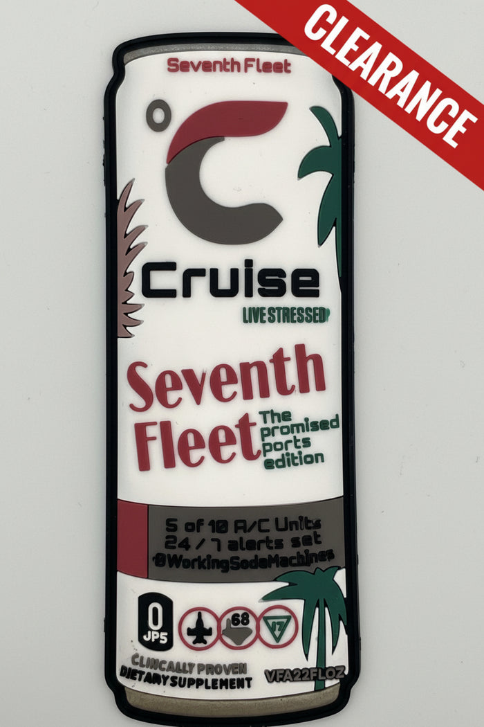 Official VFA-22 Redcocks 7th Fleet Cruise PVC patch