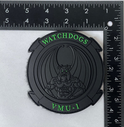 Officially Licensed USMC VMU-1 Watchdogs PVC Patches