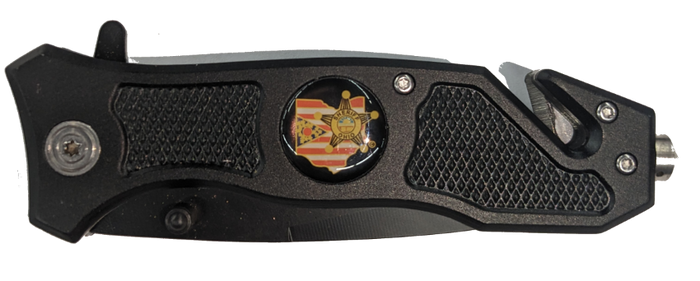 Ohio Sheriff Seal Rescue Tool, Seatbelt Cutter / Window Breaker
