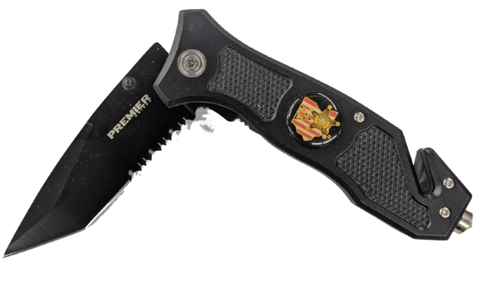 Ohio Sheriff Seal Rescue Tool, Seatbelt Cutter / Window Breaker