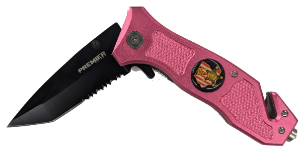 Ohio Sheriff Seal Rescue Tool, Seatbelt Cutter / Window Breaker