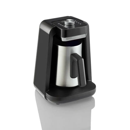 ARZUM OKKA Rich Spin Pro Turkse Koffiezetapparaat Zwart - Chrome