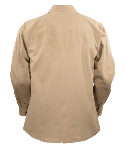 Outback Trading Co. Khaki Everett Long Sleeve Shirt 42731-KKI